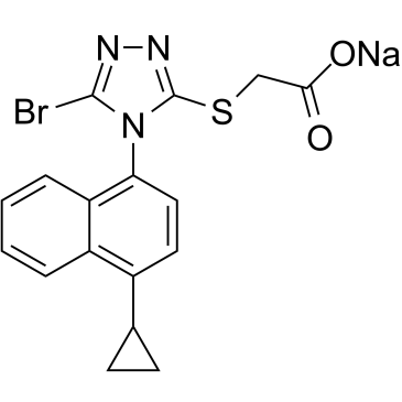 Lesinurad sodium 1151516-14-1